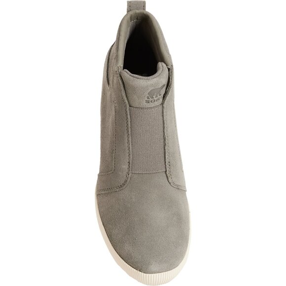 NEW Sorel  Out N About Wedge Boots - Waterproof, Suede in gray For Women 825 5s3 - Picture 3 of 6